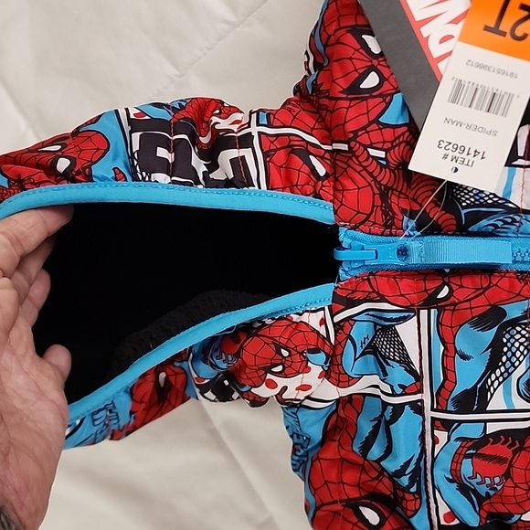 Marvel spider man kids 2T jacket for boy or girl - Picture 5 of 6